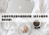 小程序开发过程中遇到的问题（关于小程序开发的问题）
